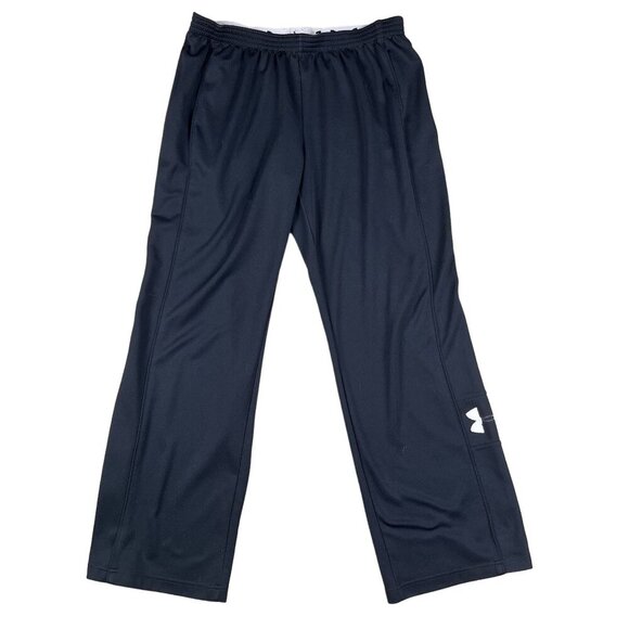Under Armour All Season Gear Semi Fitted Black Sweatpants Size XL - no pockets - Picture 1 of 5